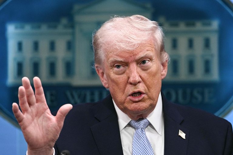 US President Donald Trump holds presser amid Iran war